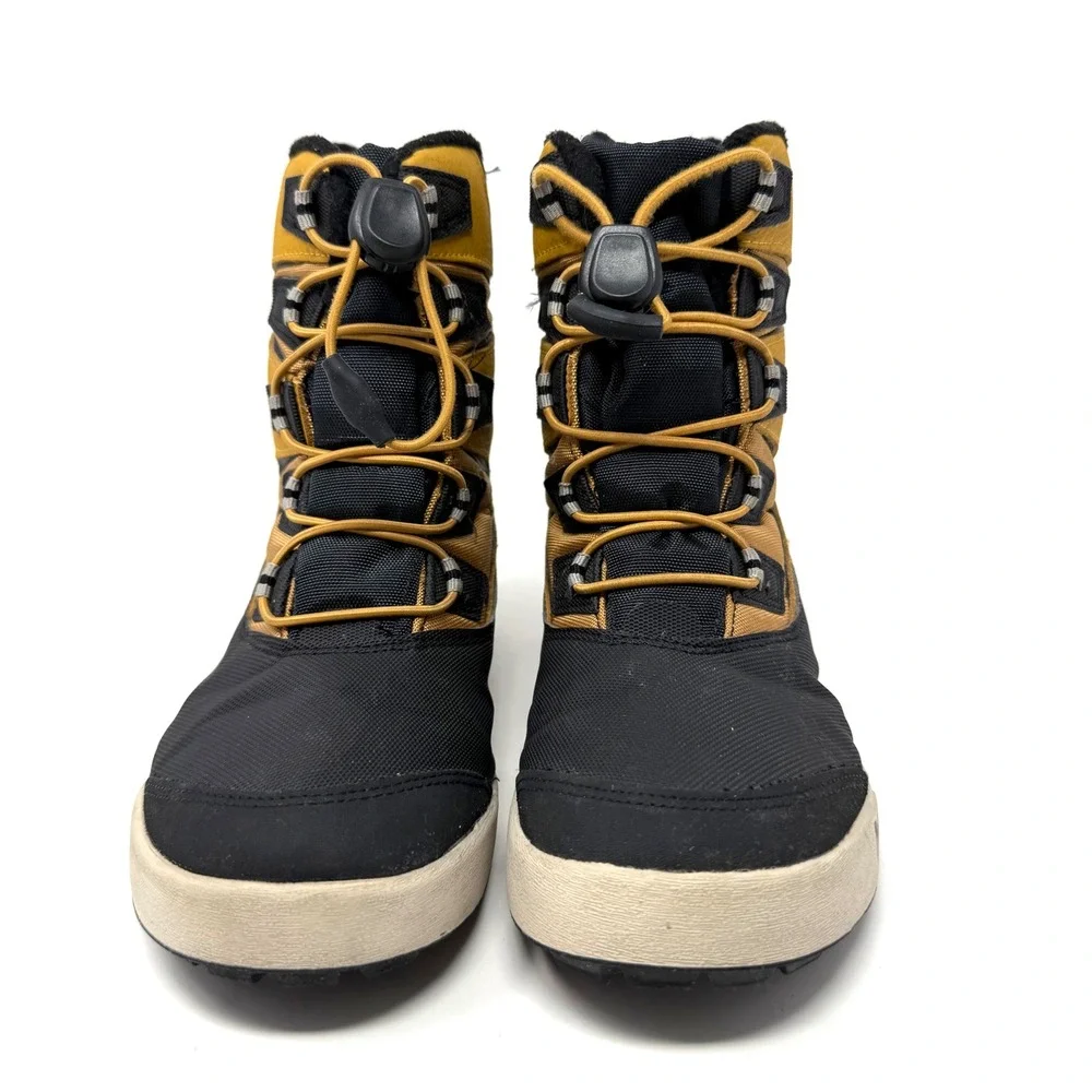 Merrell Kids Snow Ridge Waterproof Insulated Winter Boots Yellow‎ Black Size 3Y